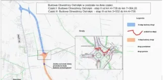 Kolejny krok w budowie obwodnicy Ostrołęki. Powiat ogłosił przetarg na dwa etapy inwestycji budowa obwodnicy etap 2 i 3
