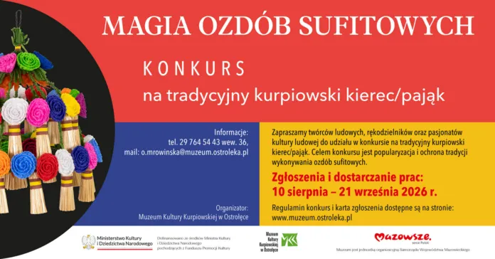 konkurs magia ozdob sufitowych banner 