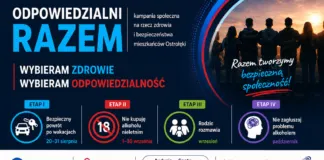ODPOWIEDZIALNI RAZEM – kampania społeczna na rzecz zdrowia i bezpieczeństwa mieszkańców Ostrołęki odpowiedzialni razem edycja 2026