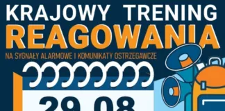 Krajowy Trening Reagowania w Ostrołęce plakat ostroleka krajowy trening reagowania