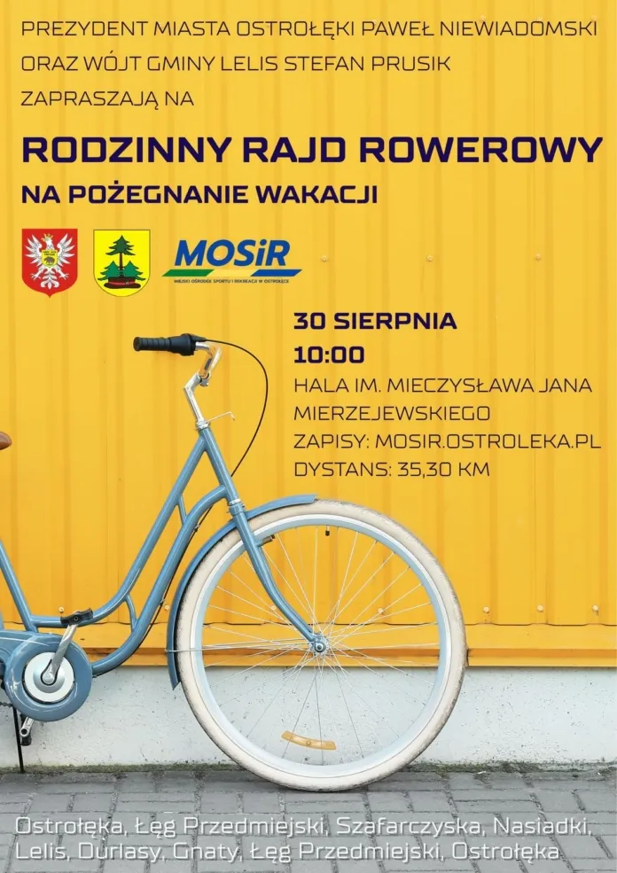 rajd rowerowy sierpien 1