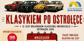 KLASYKIEM PO OSTROŁĘCE – II ZLOT MIŁOŚNIKÓW KLASYCZNEJ MOTORYZACJI 788716369_122169673784965662_1839653147330821274_n