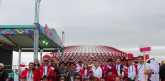 Ostrołęka ma swoją reprezentantkę na Światowych Igrzyskach Nomadów. Magdalena Dobrzyńska w kadrze Polski 790540835_1001626699605349_4434648100489466704_n