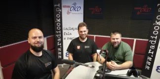 Gość radia Oko – Sebastian Kamiński, Jakub Dąbrowski, Andrzej Janusiewicz img_20260910_084954