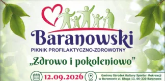Baranowo: zdrowie, profilaktyka i koncerty podczas pikniku 'Zdrowo i pokoleniowo” piknik baranowo
