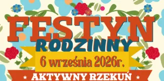Festyn rodzinny w Rzekuniu – AKTYWNY RZEKUŃ plakat kgw rzekunianki 1