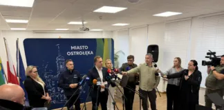 Konferencja prasowa w związku z atakiem nożownika w Ostrołęce img_1470