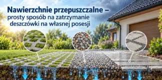 Nawierzchnie przepuszczalne – prosty sposób na zatrzymanie deszczówki na własnej posesji nawierzchnie przepuszczalne