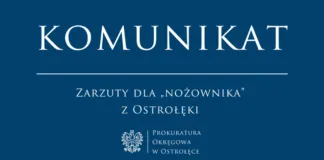 Zarzuty dla 'nożownika” z Ostrołęki oo 1